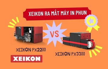 Máy in phun UV Xeikon PX2200 và Xeikon PX3300
